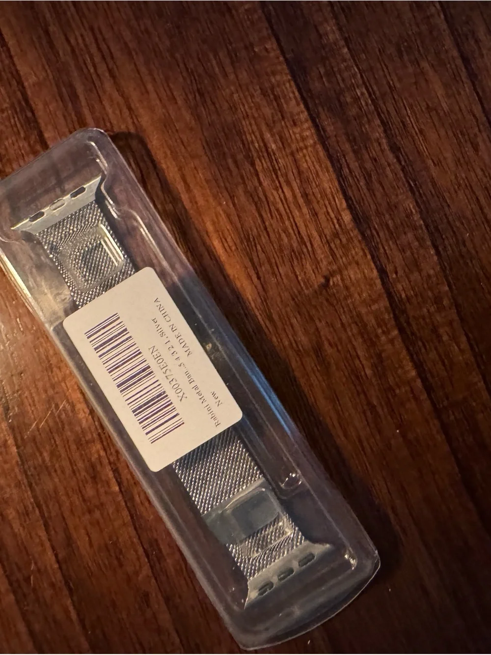 Magnetic Stainless Steel Mesh Band for Apple Watch - Silver